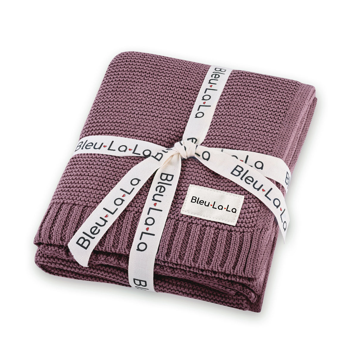 Knit Baby Blankets Bleu La La