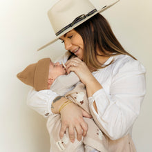 Load image into Gallery viewer, Sheep Knit Receiving Baby Blanket