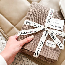 Load image into Gallery viewer, Heritage Knit - 100% Organic Cotton Luxury Knit Baby Swaddle Blanket