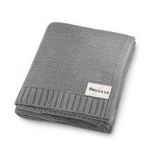 Load image into Gallery viewer, Heritage Knit - 100% Organic Cotton Luxury Knit Baby Swaddle Blanket