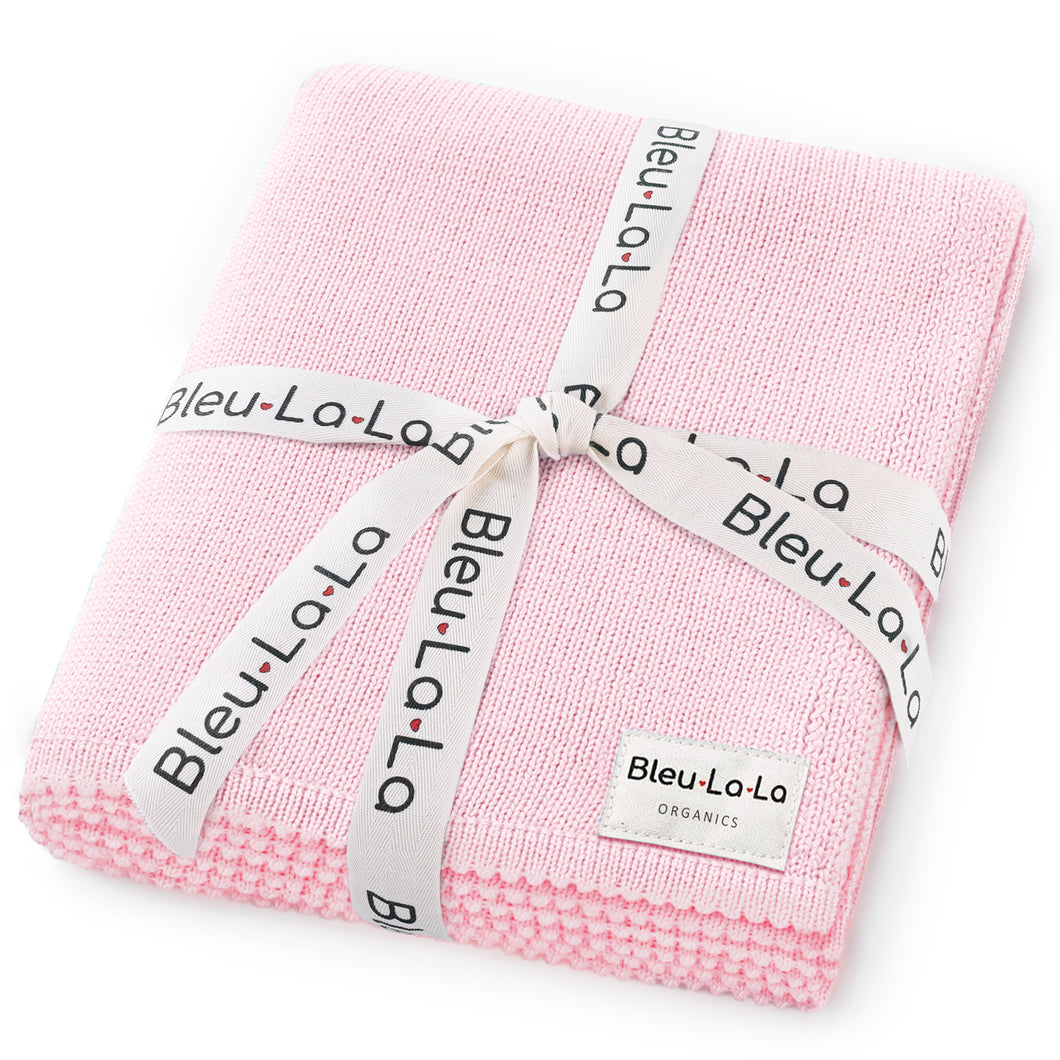 100% Cotton Organic Luxe Baby Blanket