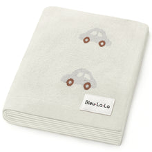 Load image into Gallery viewer, 100% Cotton Luxury Knit Car Swaddle Blanket