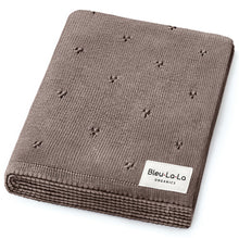 Load image into Gallery viewer, Organic Pointelle Luxury Knit Swaddle Blanket