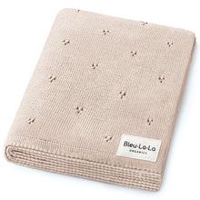 Load image into Gallery viewer, Organic Pointelle Luxury Knit Swaddle Blanket