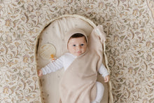 Load image into Gallery viewer, Luxe Collection 100% Organic Cotton Luxury Knit Baby Blanket + Hat Set with Gift Box