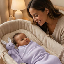 Load image into Gallery viewer, Blanket and Lovey Security Blanket Organic Cotton Gift Set