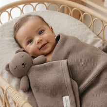 Load image into Gallery viewer, Blanket and Lovey Security Blanket Organic Cotton Gift Set