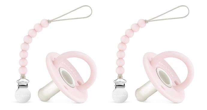 Lulababe Pacifier + Clip - Stage I - 2 Pack