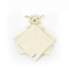 Load image into Gallery viewer, Organic cotton plush lovey security blanket for newborns and toddlers