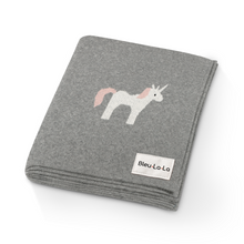Load image into Gallery viewer, Luxury Cotton Deer Knit Swaddle Baby Blanket