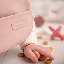 Load image into Gallery viewer, Classic - Set of Soft Vegan Leather Easy Clean Bibs 0-12 Months