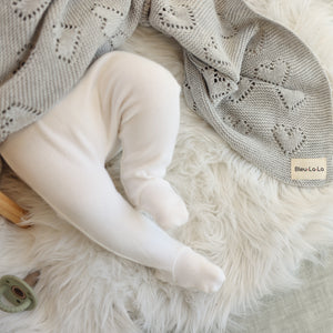 Heart Knit Baby Blanket